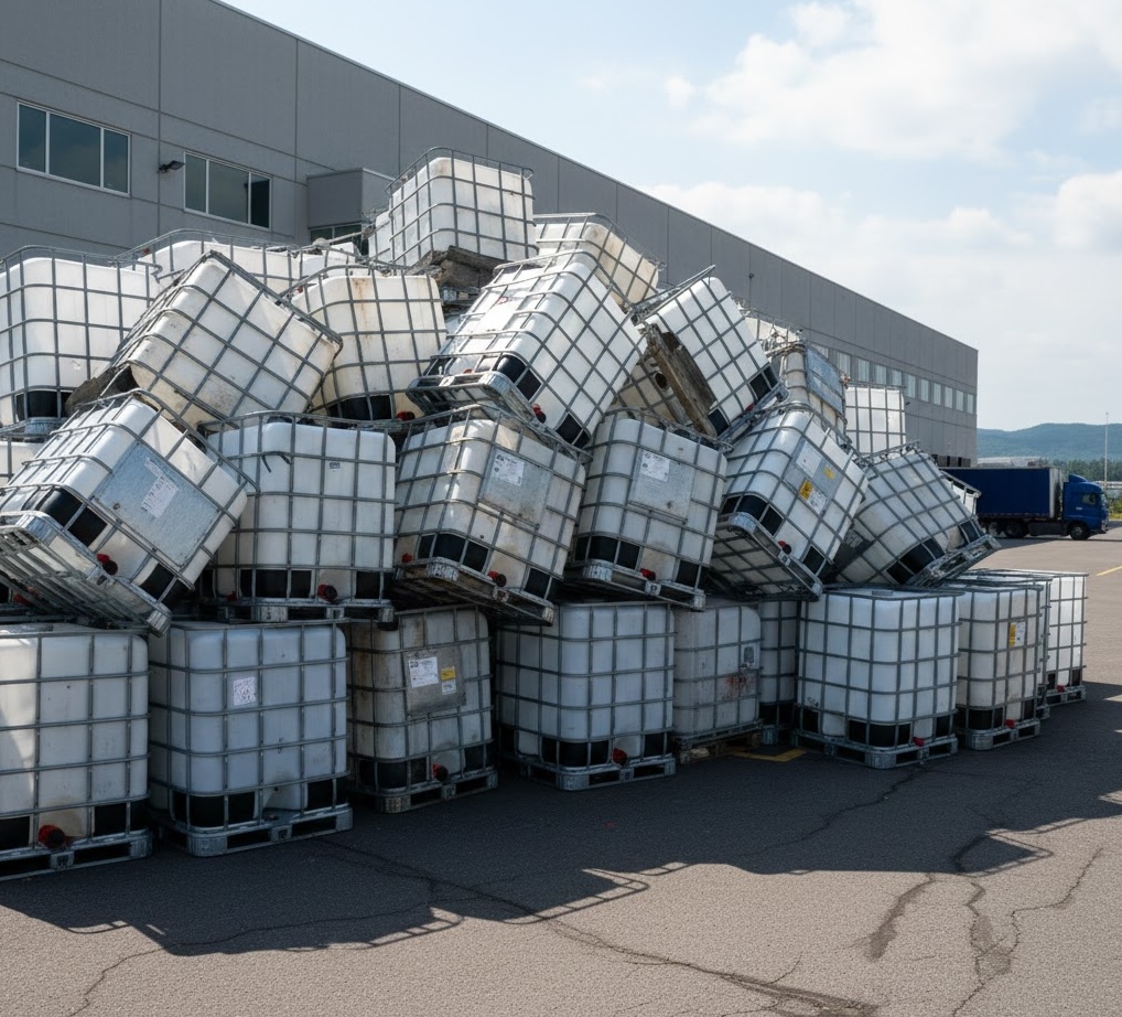 IBC totes for recycling